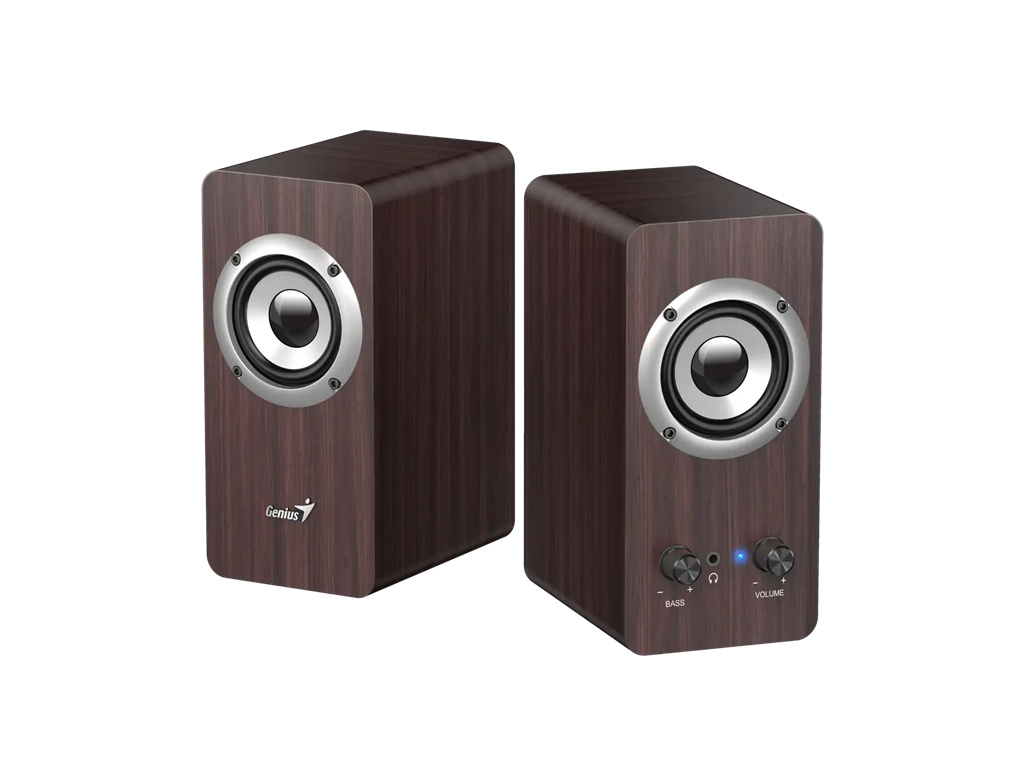 GENIUS SP-HF400 reproduktory, tmavé dřevo, 31730058404