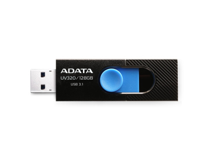 ADATA USB UV320 128GB black/blue (USB 3.0), AUV320-128G-RBKBL