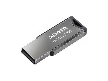 32GB ADATA UV250 USB 2.0 kovová, AUV250-32G-RBK