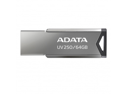 64GB ADATA UV250 USB 2.0 kovová, AUV250-64G-RBK