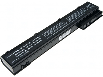 Baterie T6 power HP EliteBook 8560w, 8570w, 8760w, 8770w, 8cell, 5200mAh, NBHP0084