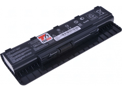 Baterie T6 power Asus G741, G771, R555, R751, N551, N751, G551, GL551, 5200mAh, 58Wh, 6cell, NBAS0107