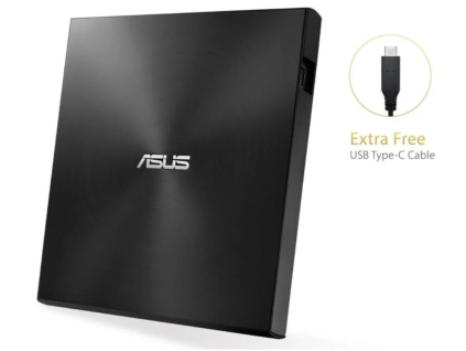 ASUS SDRW-08U9M-U BLACK (USB-C/A), 90DD02A0-M29000