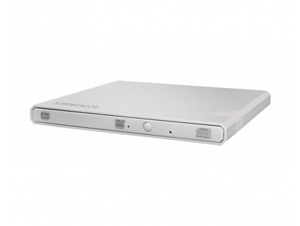 DVDRW/RAM Lite-On eBAU108 USB externí slim bílá, eBAU108-L21