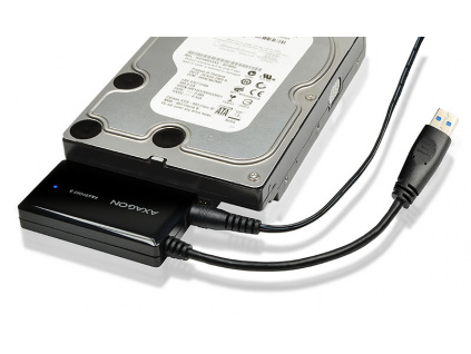 AXAGON ADSA-FP3, USB3.0 - SATA 6G HDD FASTport3 adaptér, vč. napáječe, ADSA-FP3