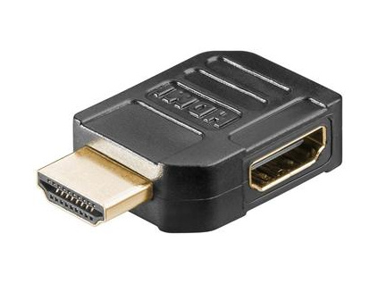 PremiumCord HDMI adapter19pin, F/M, 90° pravá, kphdma-13
