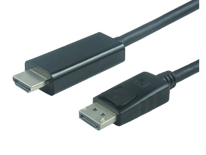 PremiumCord DisplayPort na HDMI kabel 5m M/M, kportadk01-05