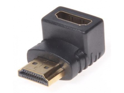 PremiumCord Adapter HDMI M/F zahnutý do pravého úhlu, kphdma-5