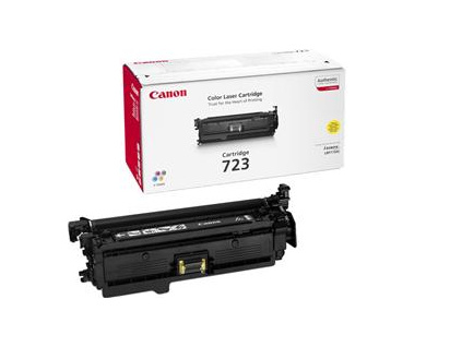 Canon toner CRG-723, žlutý, 2641B002