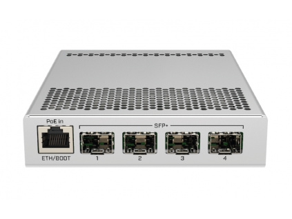 MikroTik Cloud Router Switch CRS305-1G-4S+IN, Dual Boot (SwitchOS, RouterOS), CRS305-1G-4S+IN