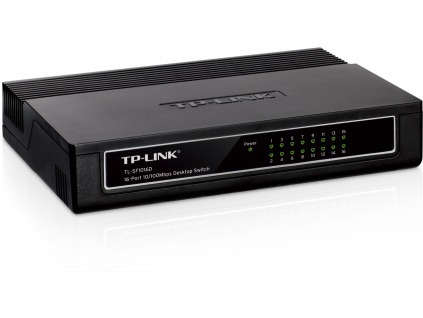 TP-Link TL-SF1016D 16x 10/100Mbps Desktop Switch, TL-SF1016D