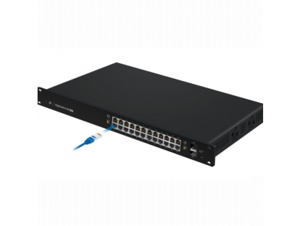 UBNT EdgeSwitch 24xGb 2xSFP PoE+ ES-24-250W, ES-24-250W