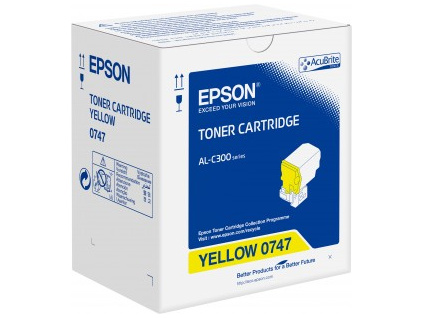 Toner Cartridge Yellow pro Epson WorkForce AL-C300, C13S050747