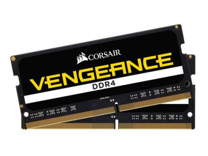 CORSAIR 32GB=2x16GB SO-DIMM DDR4 PC4-19200 2400MHz CL16-16-16-39 1.2V (32GB = kit 2ks 16GB), CMSX32GX4M2A2400C16