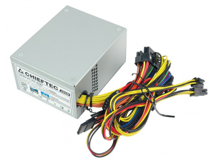 CHIEFTEC zdroj SFX-450BS / 450W / SFX formát / 80mm fan / akt. PFC / 85+ / bulk