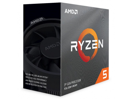 AMD Ryzen 5 3600 / Ryzen / AM4 socket / max. 4,2GHz / 6C/12T / 35MB / 65W TPD / BOX s chladičem Wraith Stealth, 100-100000031BOX