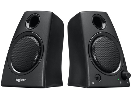 Logitech repro Z130/ 2.0/ 5W/ 3.5 mm jack/ černé, 980-000418