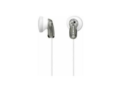 SONY MDR-E9LPH - Sluchátka do ucha, 13,5 mm budicí jednotka, neodymový magnet, kabel 1,2 m, barva šedá, MDRE9LPH.AE