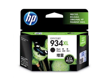 HP C2P23AE Ink Cart No.934XL pro OJ Pro 6830,1000str., Black, C2P23AE#BGY