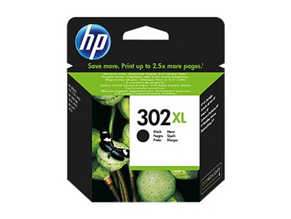 HP F6U68AE 302XL High Yield Black Original Ink Cartridge, F6U68AE#BA3