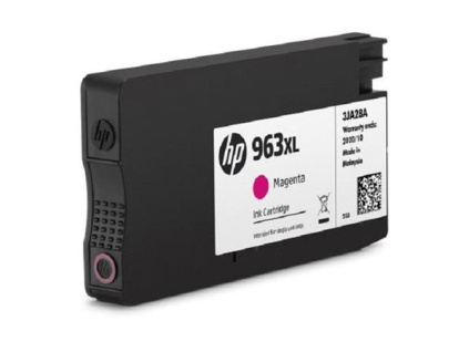 HP 963XL High Yield Magenta Original Ink Cartridge - 1600 stran pro OJ 9010, 9013,9020, 3JA28AE#BGY