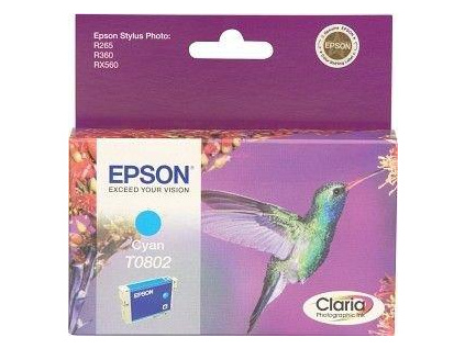 R265/360,RX560 Cyan Ink cartridge (T0802), C13T08024011