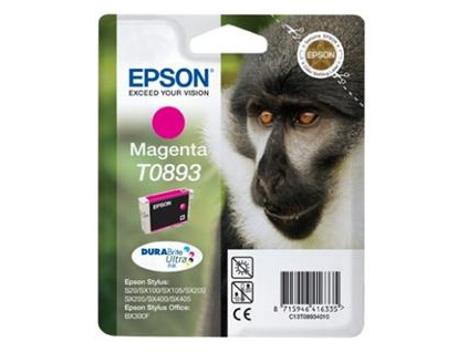 EPSON Magenta Ink Cartridge SX10x 20x 40x (T0893), C13T08934011