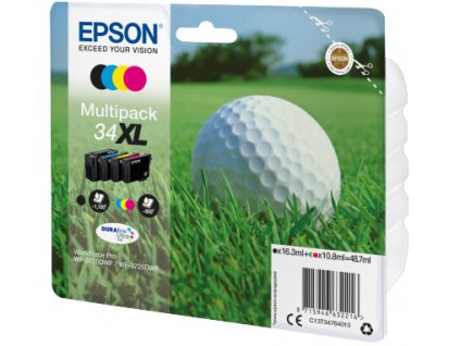 Epson Multipack 4-colours 34XL DURABrite Ultra Ink, C13T34764010