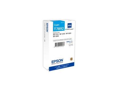 WF-5xxx Series Ink Cartridge XXL Cyan T7892, C13T789240