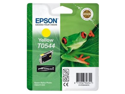EPSON SP R800 Yellow Ink Cartridge T0544, C13T05444010