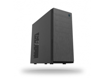 CHIEFTEC skříň Elox Series HC-10B, Miditower, USB 3.0, Black with Hair brush design front panel, bez zdroje, HC-10B-OP