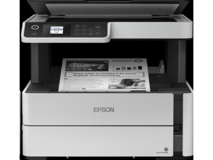 EPSON tiskárna ink EcoTank Mono M2170, 3v1, A4, 39ppm, USB, Ethernet, Wi-Fi (Direct), Duplex, LCD, 3 roky záruka po reg., C11CH43402