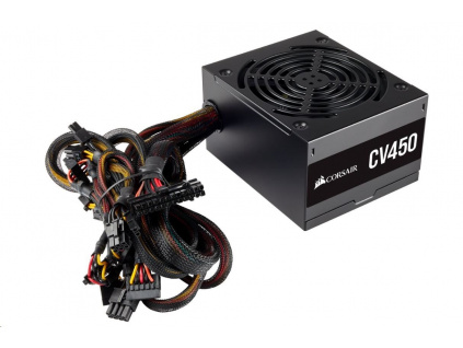 CORSAIR zdroj, CV450 80+ Bronze, 120mm ventilátor (ATX, 450W), CP-9020209-EU