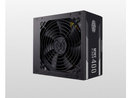 Cooler Master zdroj MWE White 400W V2, 120mm, 80+, MPE-4001-ACABW-EU
