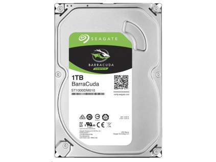 SEAGATE HDD BARRACUDA 1TB SATAIII/600 7200RPM, 64MB cache