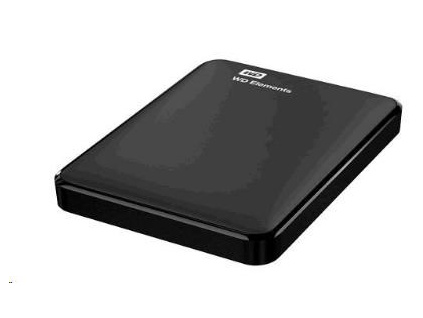 WD Elements Portable 1,5TB Ext. 2.5" USB3.0, Black, WDBU6Y0015BBK-WESN
