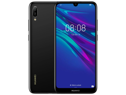 HUAWEI Y6 2019 - Black 6,09" HD+/ 32GB/ 2GB RAM/ foto zadní 13Mpx, přední 8Mpx/ LTE/ Android 9  + Dárek T-Mobile Twist Online Internet v hodnotě 300Kč