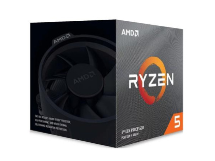 AMD cpu Ryzen 5 3600X AM4 Box (6core, 12x vlákno, 3.8GHz / 4.4GHz, 32MB cache, 95W), 100-100000022BOX