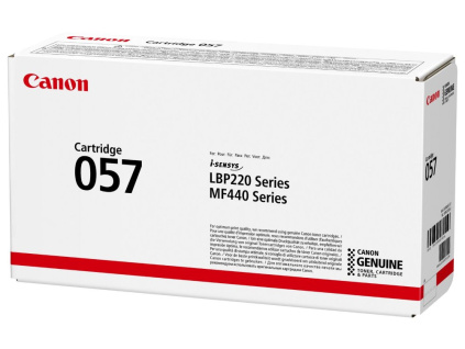 Canon toner CRG 057 (černý, 3100str) pro Canon LBP228, LBP226, LBP223, MF449, MF446, MF445, MF443, 3009C002