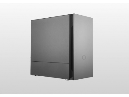 Cooler Master case Silencio S400 Tempered Glass, micro-ATX, Mini Tower, černá, bez zdroje, MCS-S400-KG5N-S00