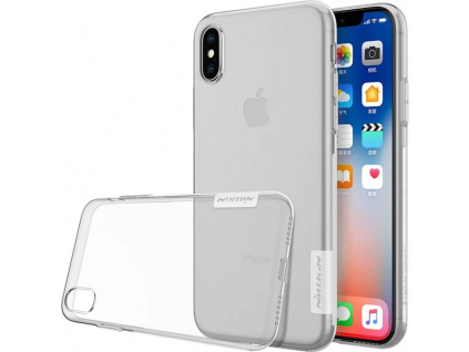 Nillkin Nature TPU Pouzdro Transparent pro iPhone X/XS, 8595642271083