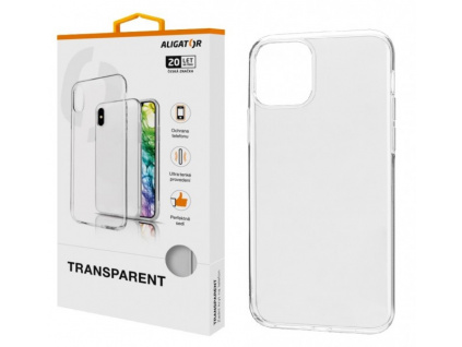 ALIGATOR Pouzdro Transparent Apple iPhone 11 Pro, PTA0033