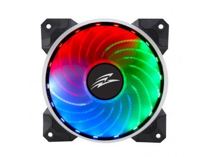 EVOLVEO 12R1R, Rainbow, PWM, 6pin, 5V RGB ventilátor 120mm