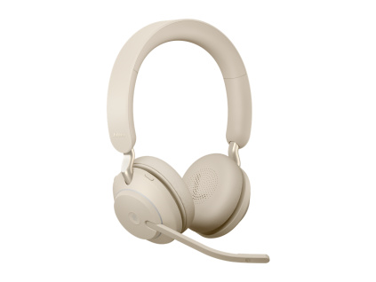 Jabra Evolve2 65, Link380a MS Stereo Beige, 26599-999-998