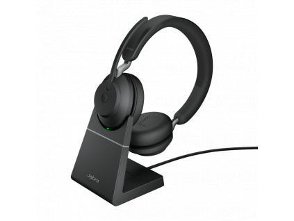 Jabra Evolve2 65,USB-C Black UC Stereo Deskstand, 26599-989-889