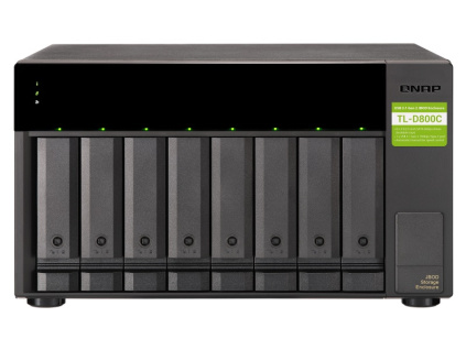 QNAP TL-D800C - úložná jednotka JBOD USB 3.2 (8x SATA), desktop, TL-D800C