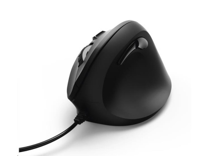 Hama vertikálna, ergonomická káblová myš EMC-500, 6 tlačidiel, čierna, 182698