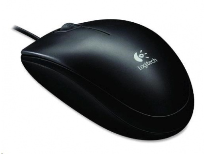 Logitech Mouse B100, black, 910-003357