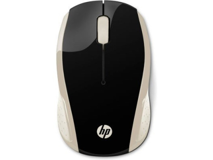 HP 200 Silk Gold Wireless Mouse - MOUSE, 2HU83AA#ABB