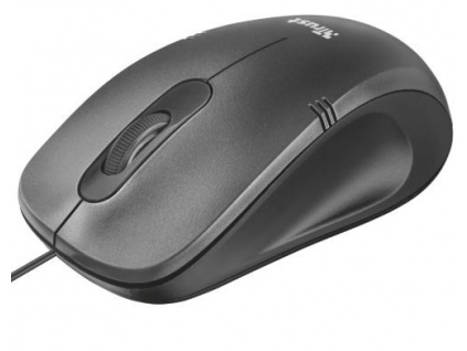 TRUST myš Ivero Compact Mouse - black/grey